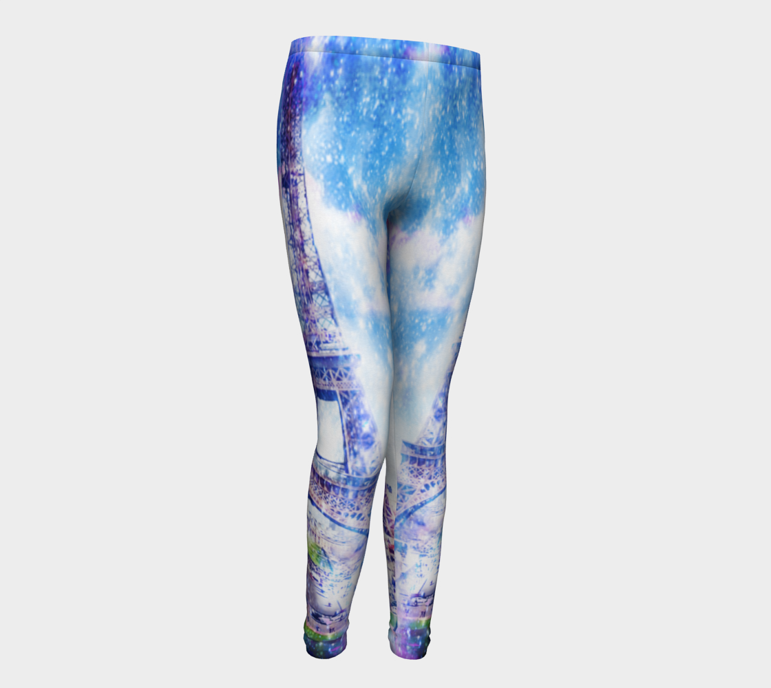 Rainbow Universe Parisian Dreams Youth Leggings