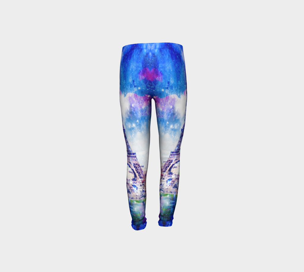 Rainbow Universe Parisian Dreams Youth Leggings