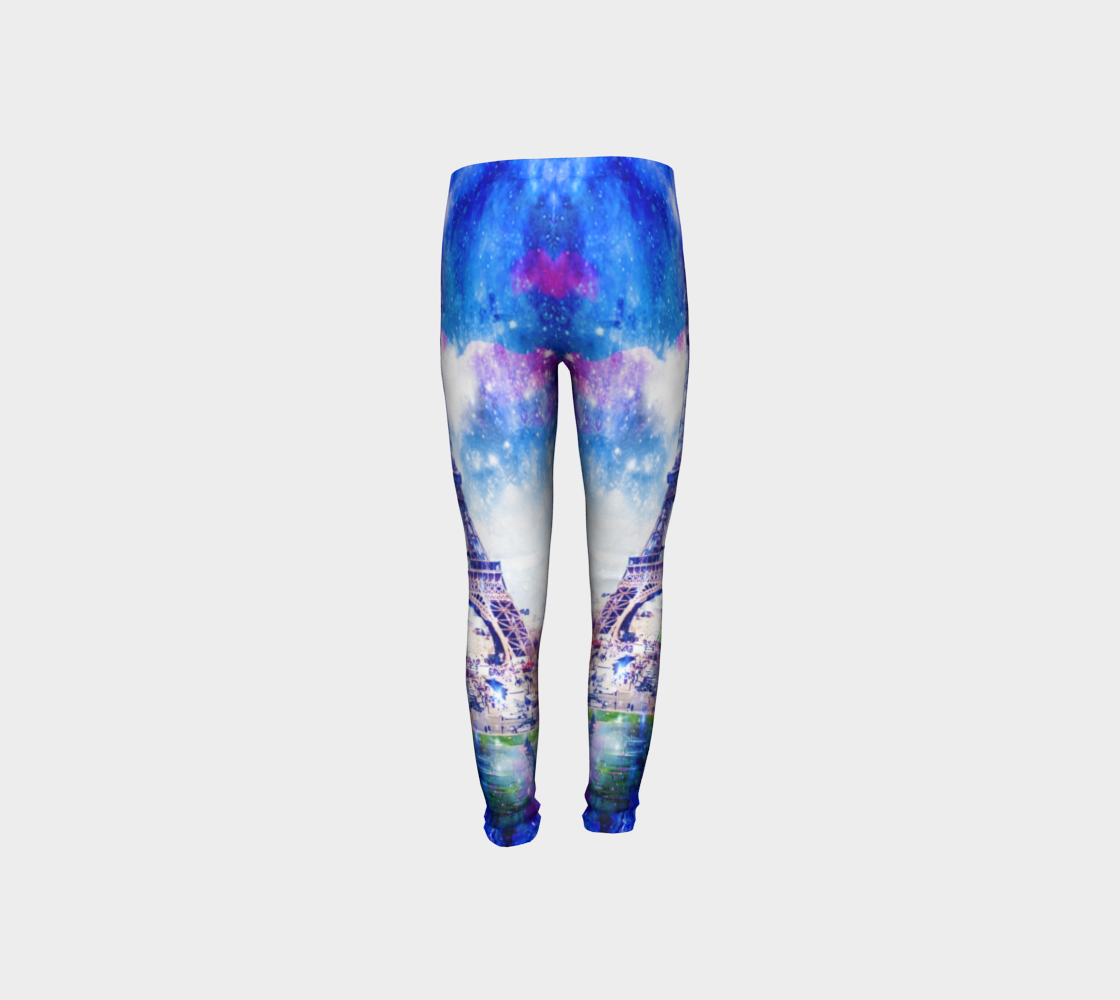 Rainbow Universe Parisian Dreams Youth Leggings