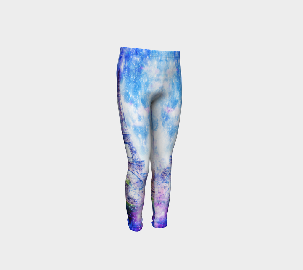 Rainbow Universe Parisian Dreams Youth Leggings