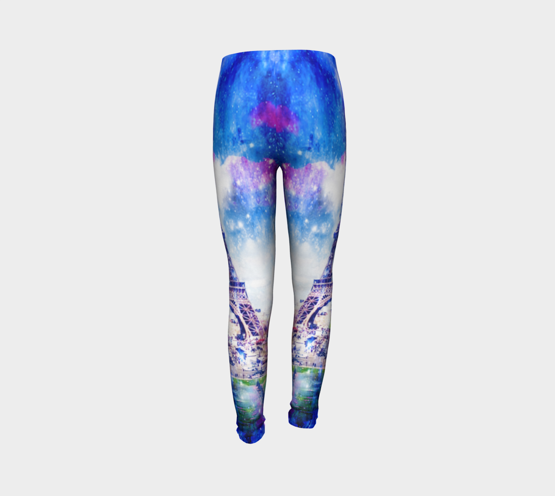 Rainbow Universe Parisian Dreams Youth Leggings
