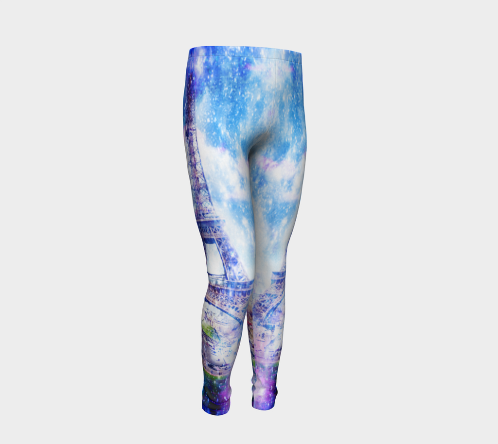 Rainbow Universe Parisian Dreams Youth Leggings