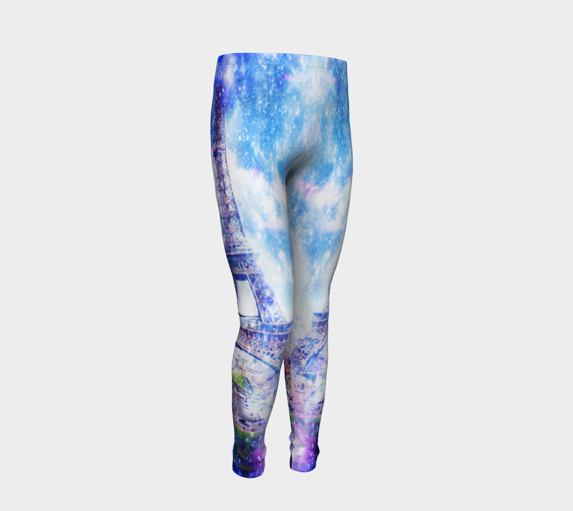 Rainbow Universe Parisian Dreams Youth Leggings