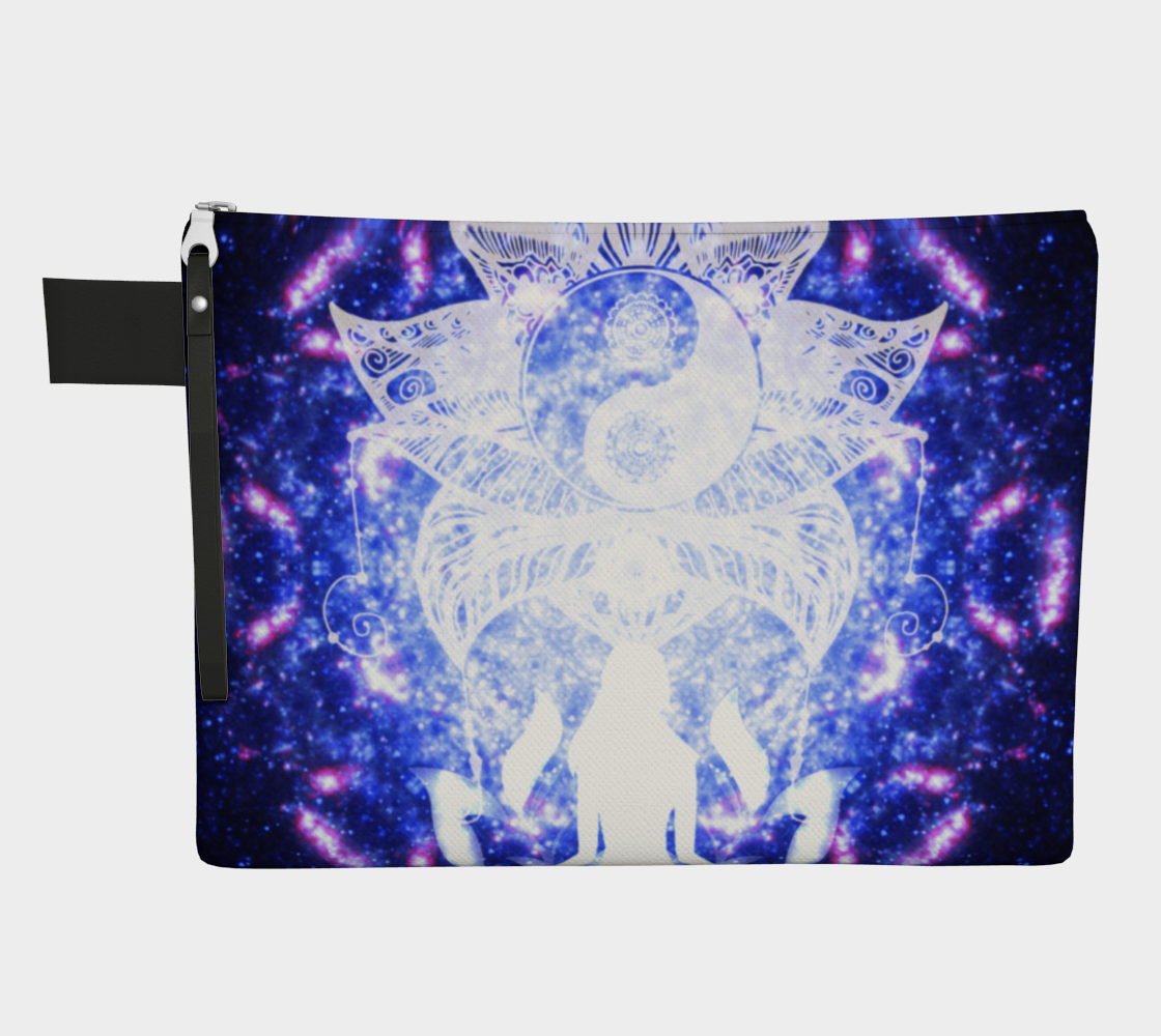 Katerina's Lotus Meditations Zipper Carry-All